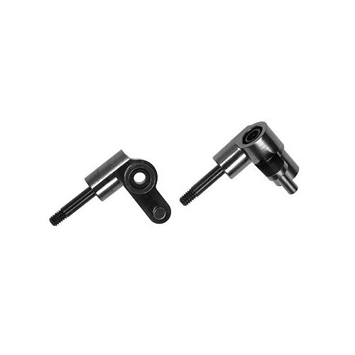 MFW10 鋁製轉向座 Mini-Z F1 Aluminum Knuckle Arm (#0 Gun Metallic)_0