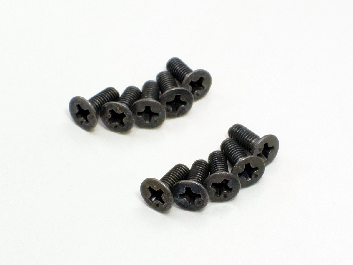 1-S33008 Flat Head Screw(M3x8/10pcs)_0