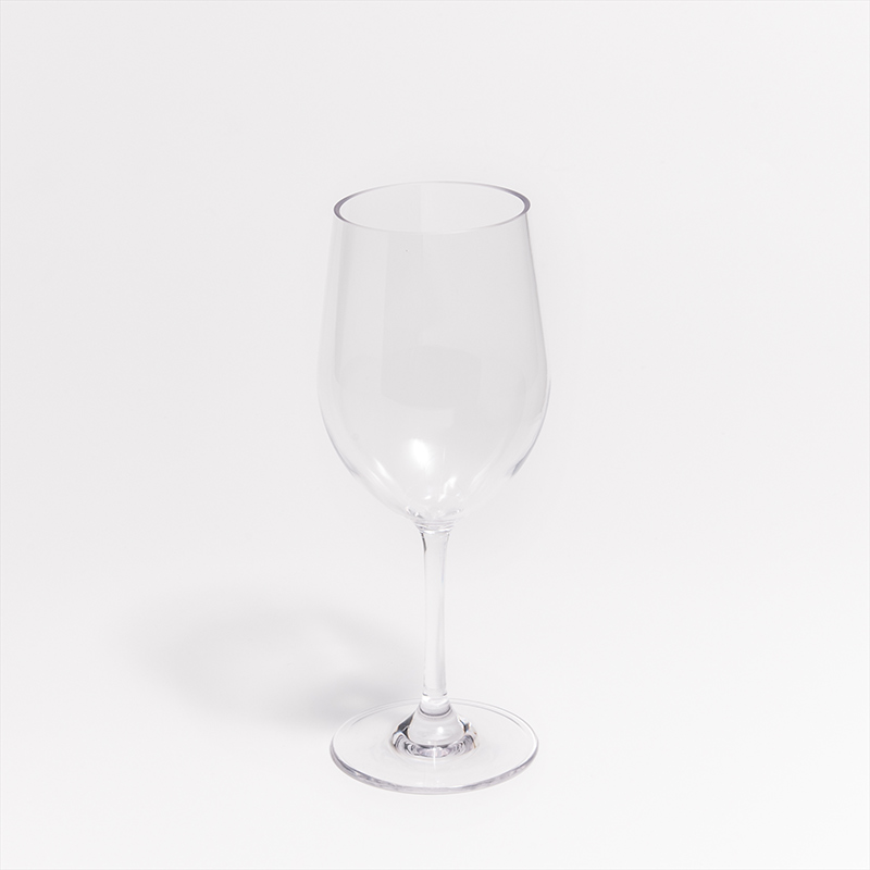 美式 經典原色 370ml 透明樹脂弧型 Tritan 白酒杯｜單品_0
