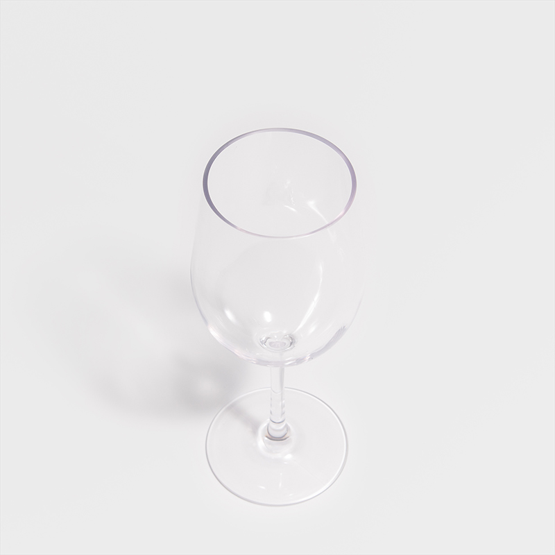美式 經典原色 370ml 透明樹脂弧型 Tritan 白酒杯｜單品_1