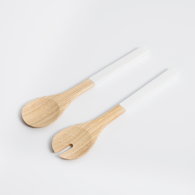 清新南洋 29cm 手工竹杓組｜象牙白_1