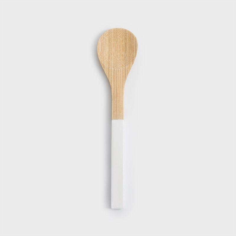 清新南洋 29cm 手工竹杓組｜象牙白_2