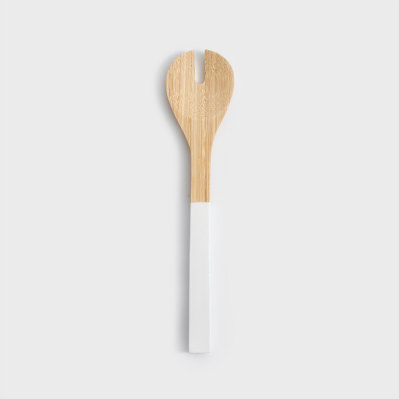 清新南洋 29cm 手工竹杓組｜象牙白_3