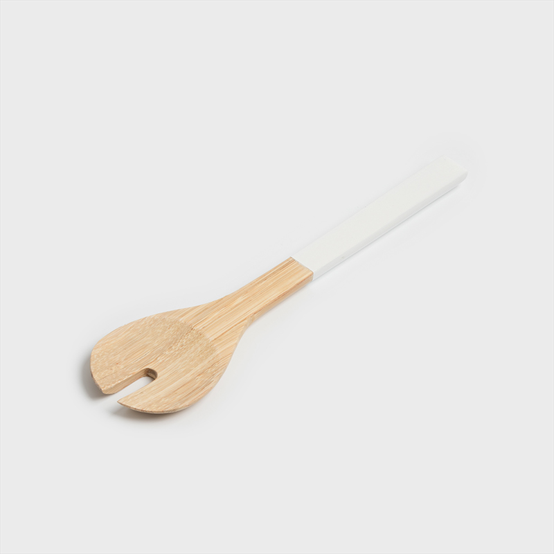 清新南洋 29cm 手工竹杓組｜象牙白_5