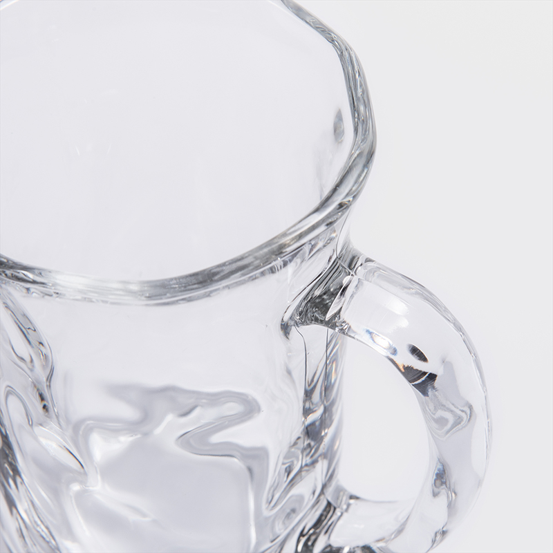 ADERIA GLASS 日製手捻仿陶 310ml 玻璃啤酒杯│單品_2