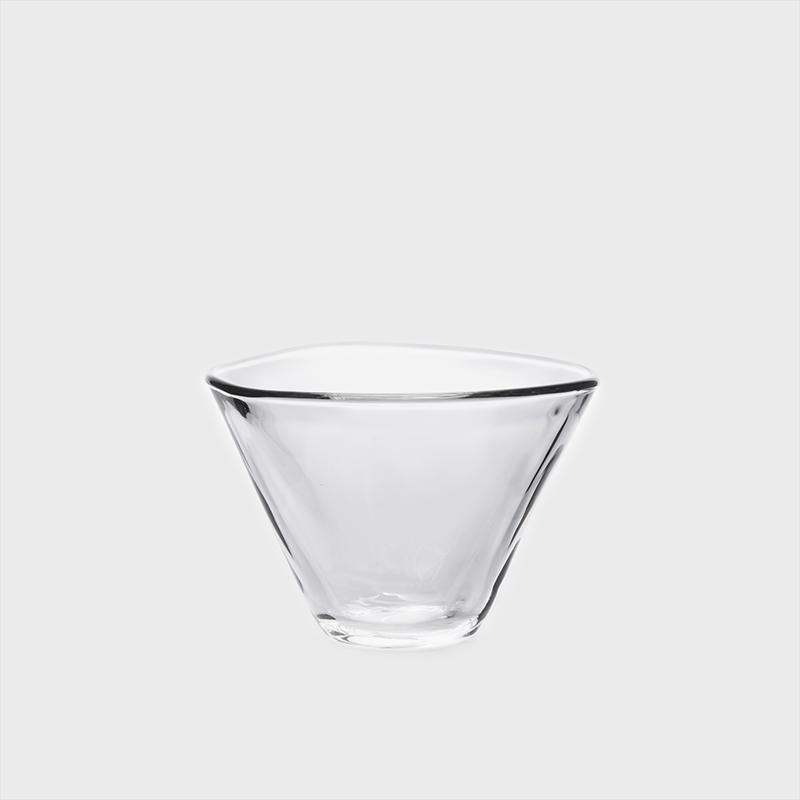 ADERIA GLASS 日製手捻仿陶 10.4cm 玻璃點心盅│單品_0