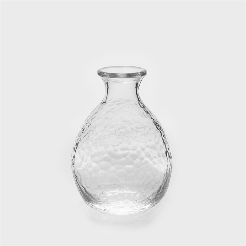津輕 日製手作 190ml 波紋清酒壺｜透明│單品_0
