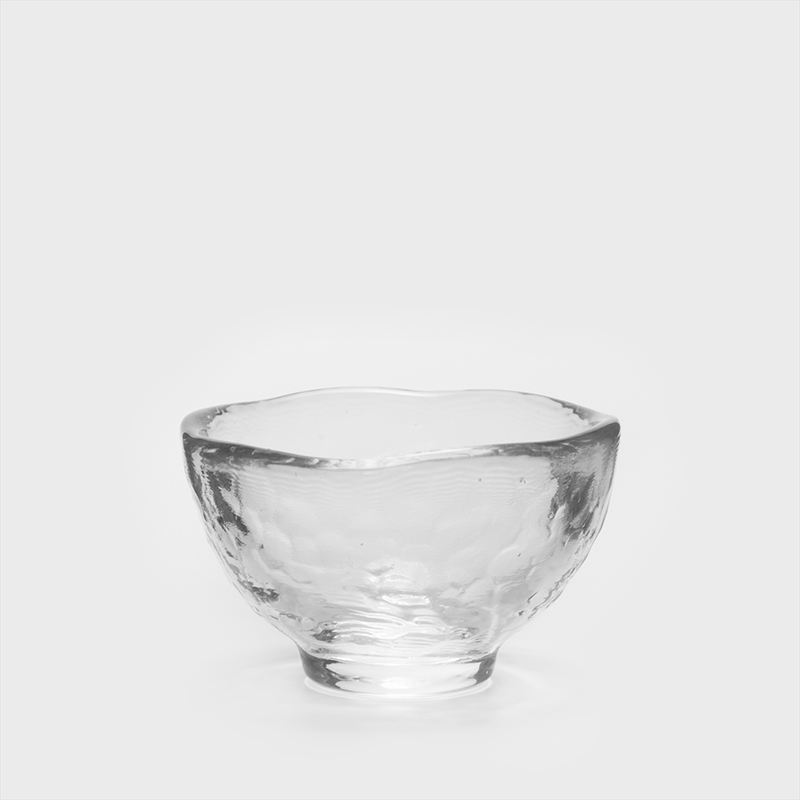 津輕 日製手作 40ml 波紋清酒杯｜透明│單品_0