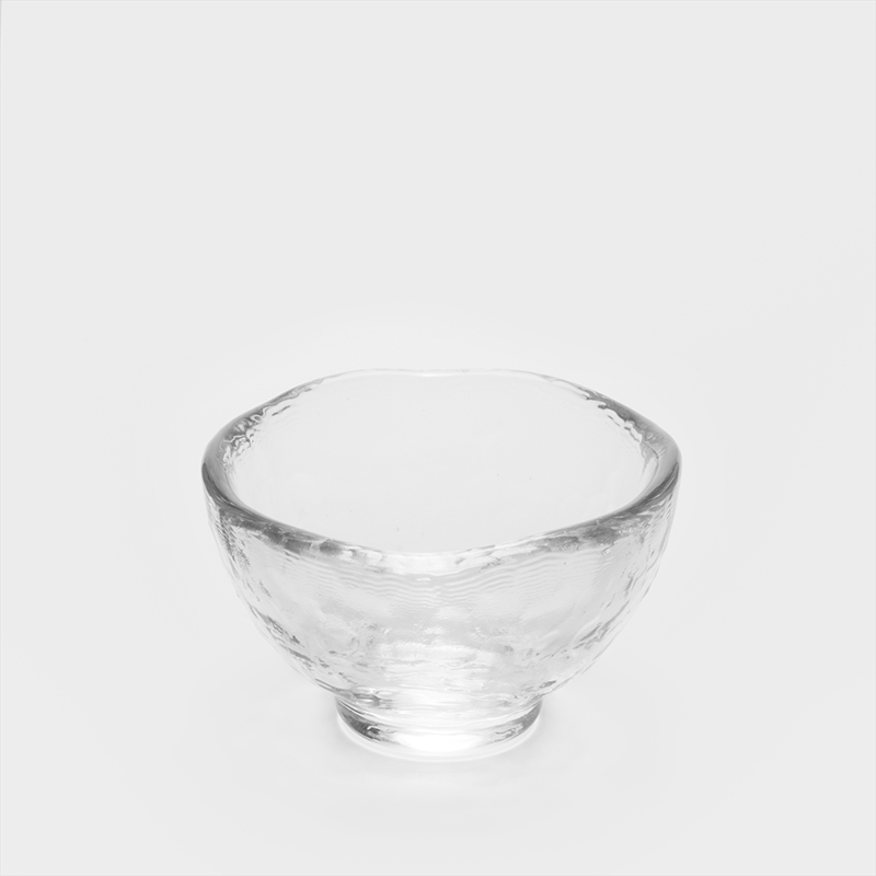 津輕 日製手作 40ml 波紋清酒杯｜透明│單品_1