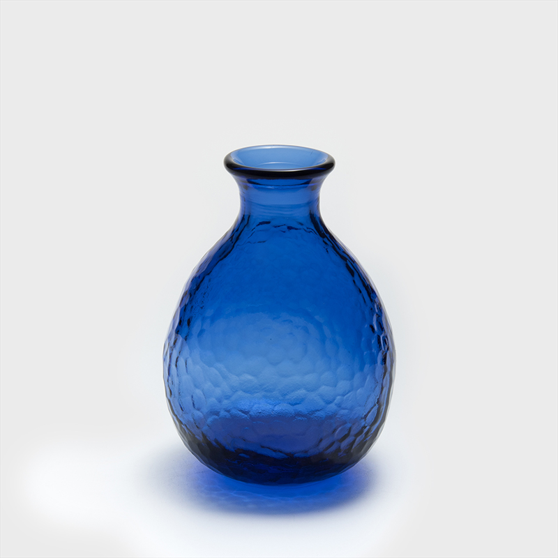 津輕 日製手作 190ml 波紋清酒壺｜藏藍│單品_0