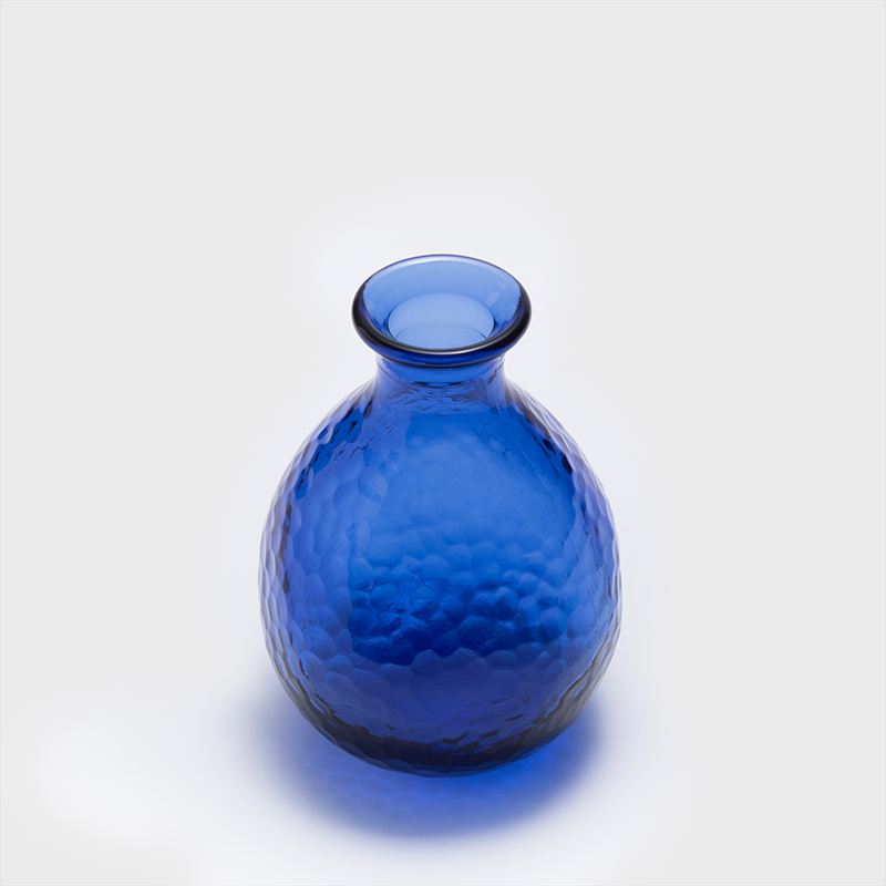 津輕 日製手作 190ml 波紋清酒壺｜藏藍│單品_2