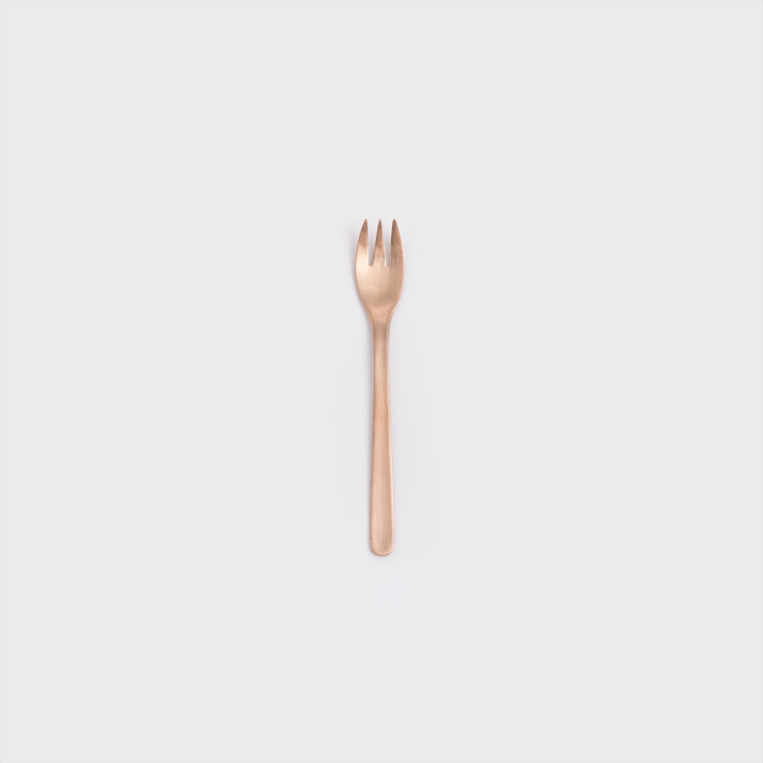 日式 極簡樸風 18.5cm 不銹鋼主餐叉│玫瑰金│單品_0