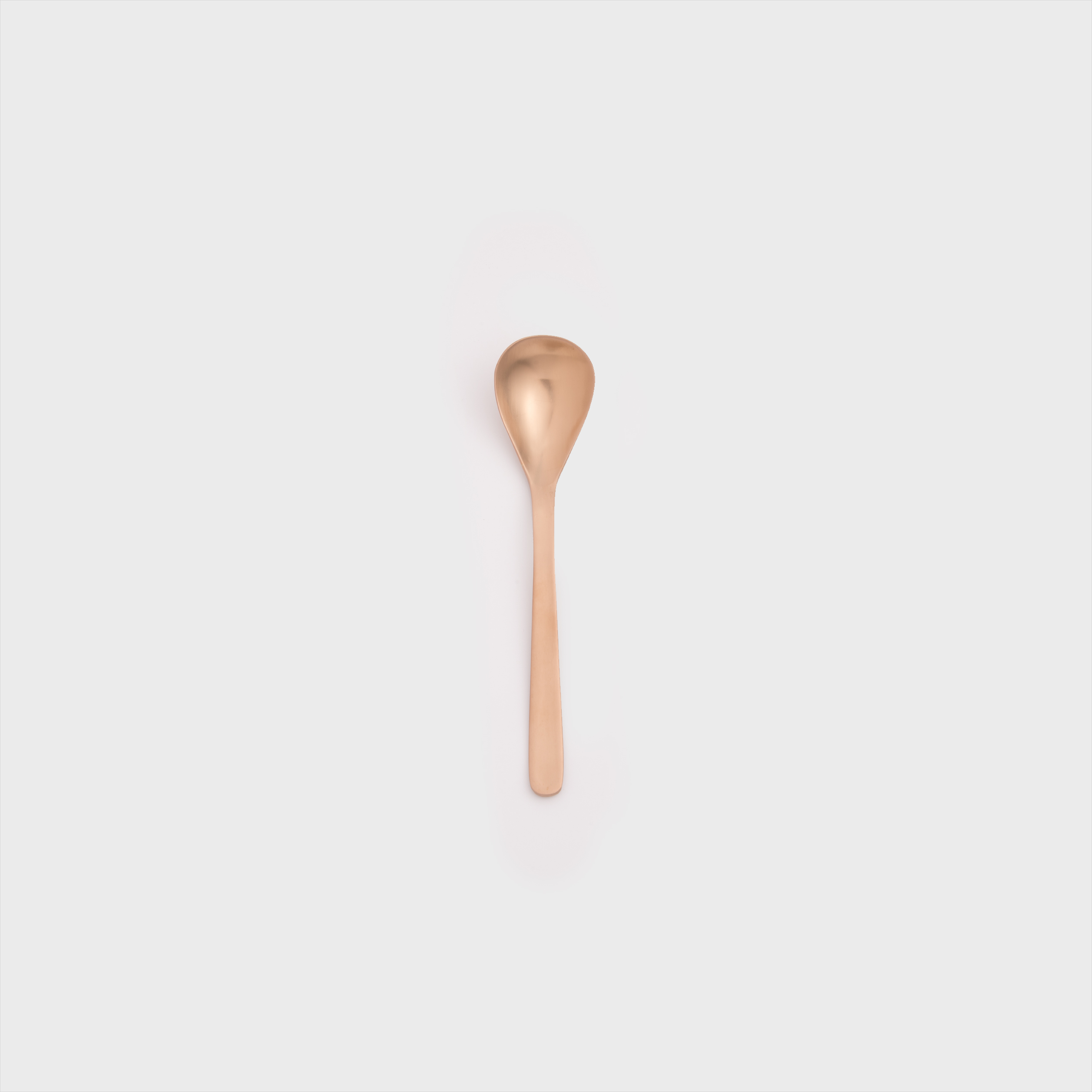 日式 極簡樸風 18.5cm 不銹鋼主餐匙│玫瑰金│單品_0