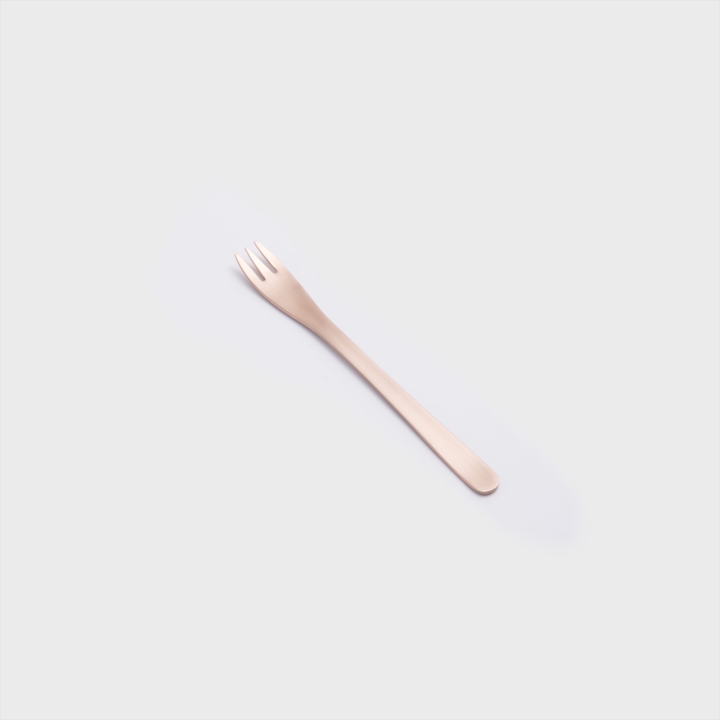 日式 極簡樸風 12.5cm 不銹鋼小叉│玫瑰金│單品_1
