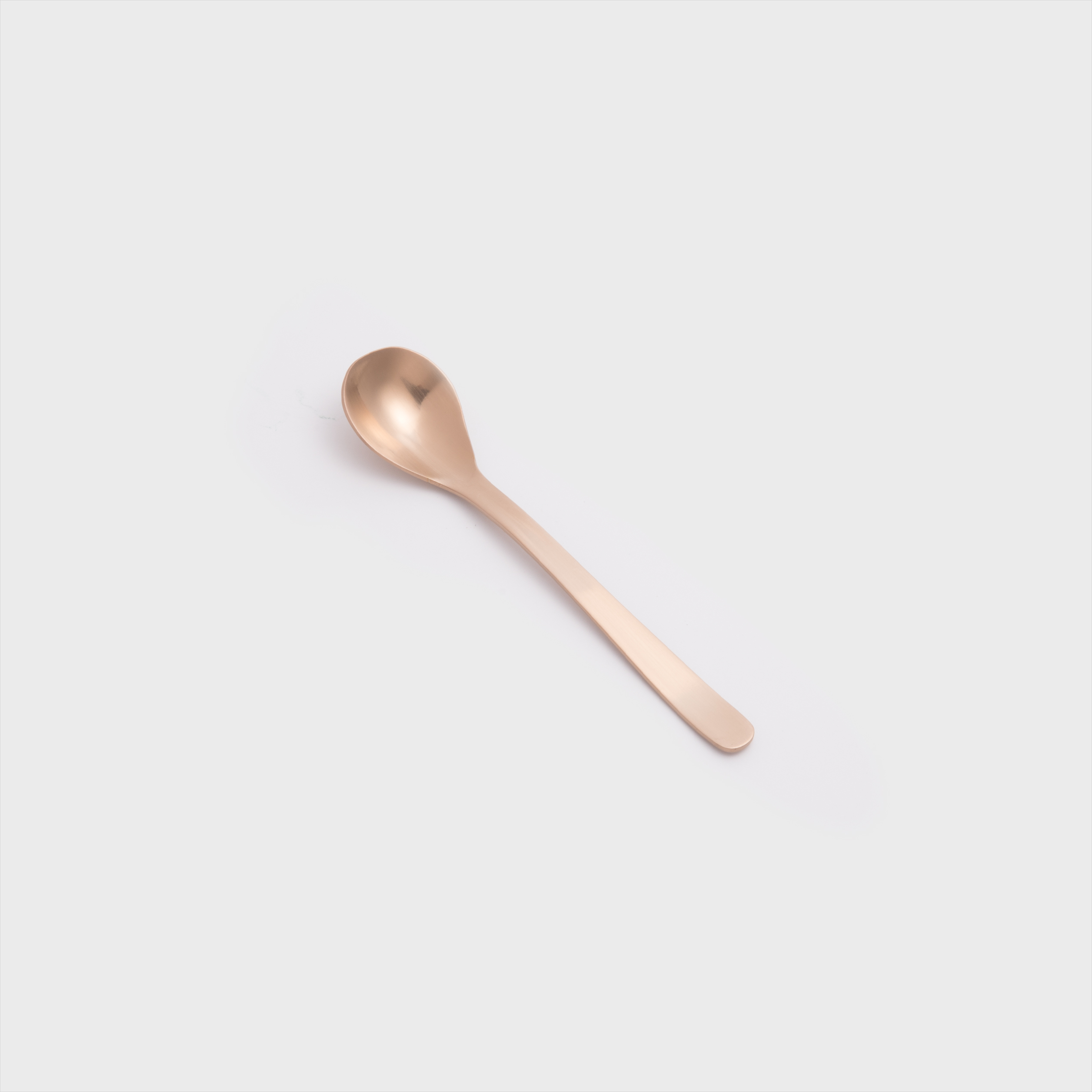 日式 極簡樸風 12.5cm 不銹鋼小匙│玫瑰金│單品_1