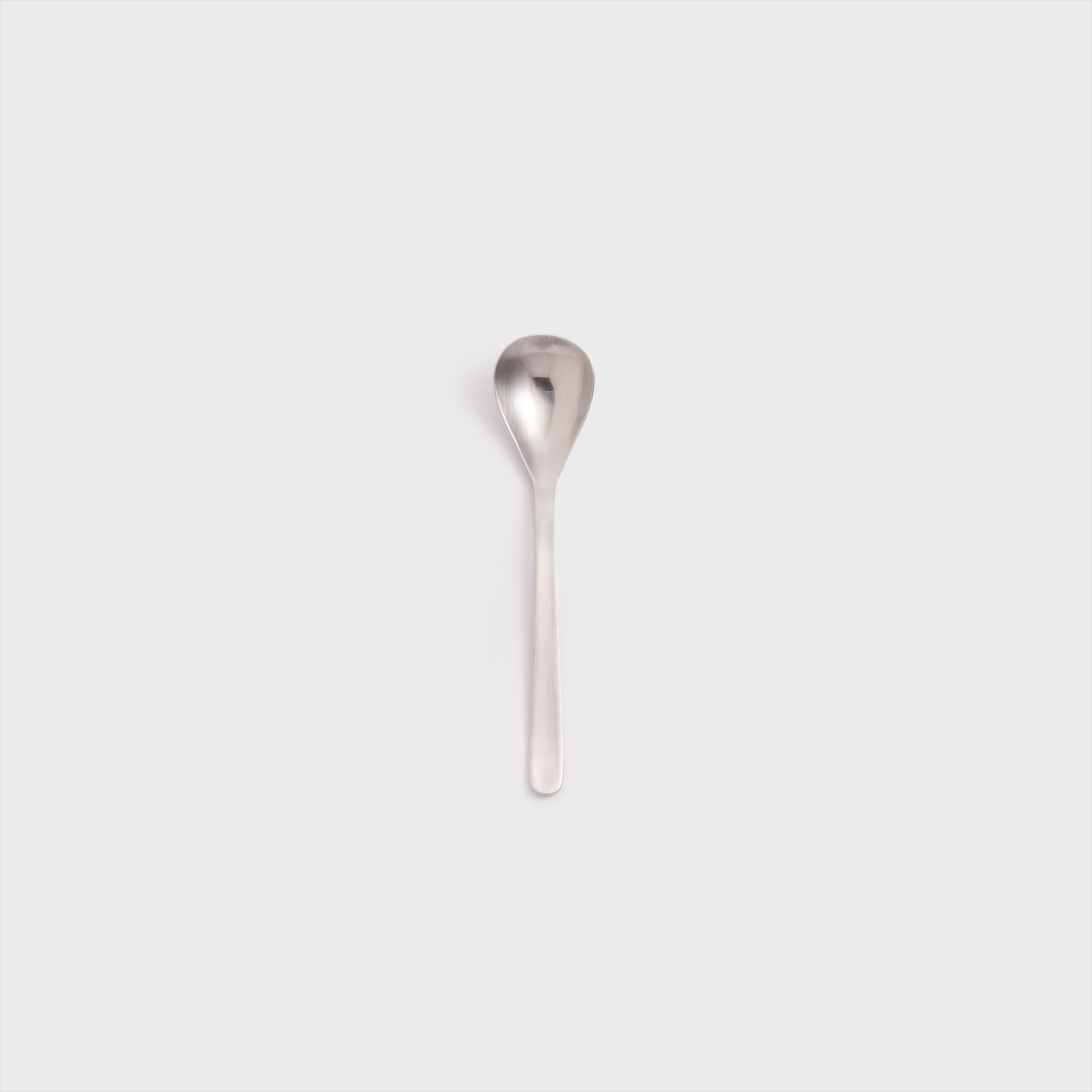 日式 極簡樸風 18.5cm 不銹鋼主餐匙│霧銀│單品_0