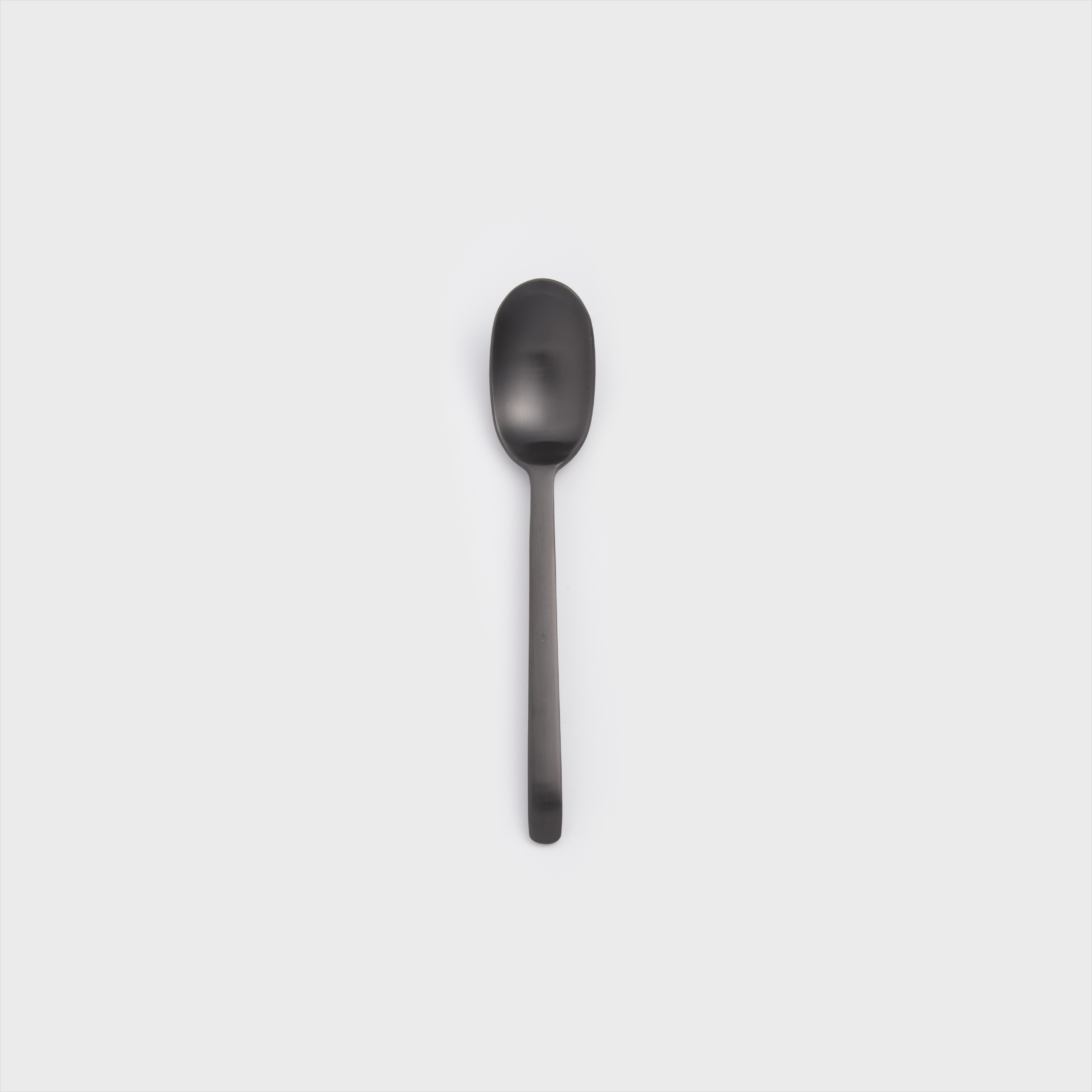 歐式 簡約潮流 20.1cm 不銹鋼主餐匙│霧黑│單品_0