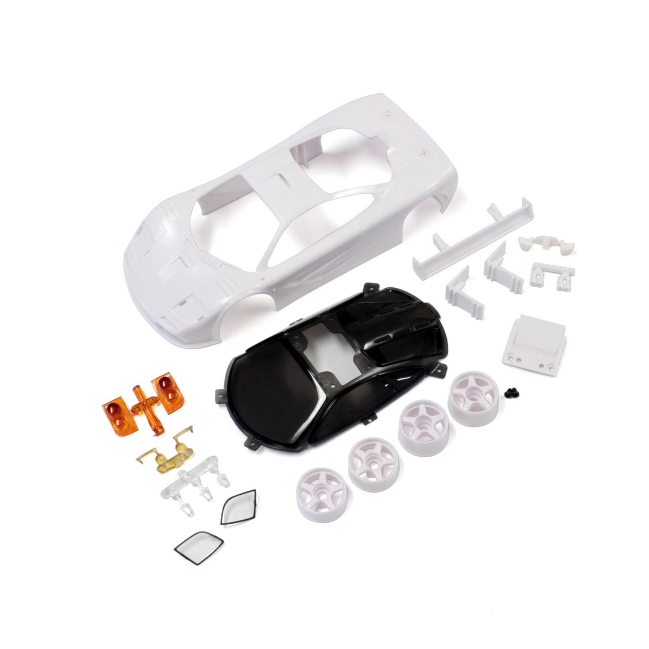 MZN181 McLaren F1 LM White body set(w/Wheel)_0