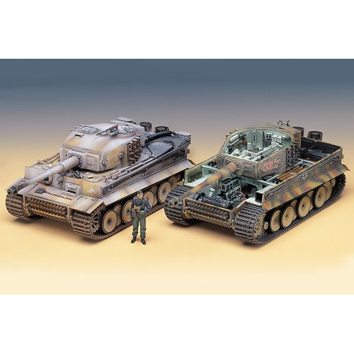 TA13265 1/35 GERMAN TIGER-I MID PRODUCTION VERSION（精緻內部構造）中期型（原編號 TA1387）_0