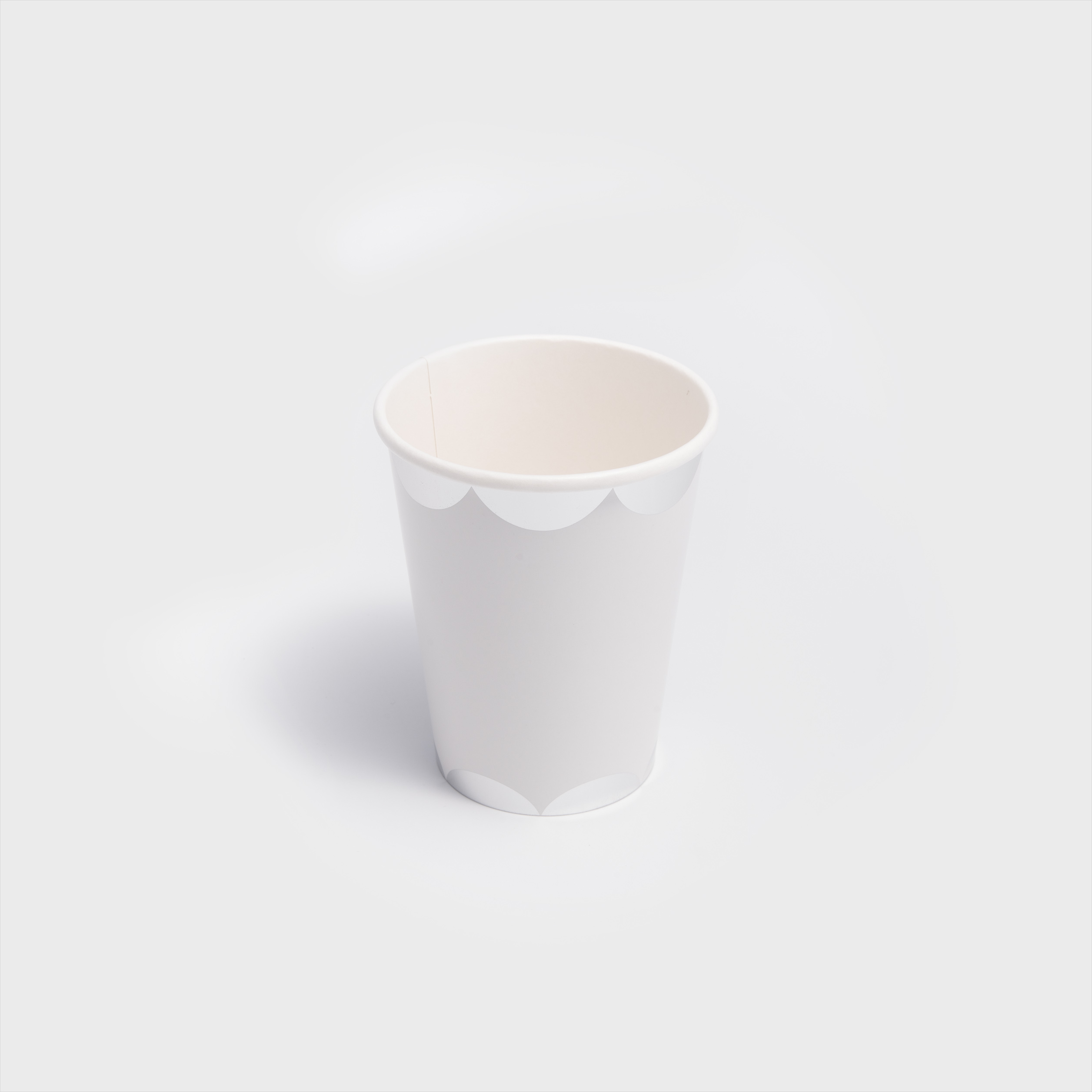 美式 幾何曜光 270ml 紙杯｜閃銀│八入組 WS_1