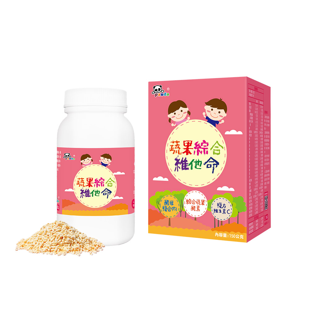 蔬果綜合維他命粉 (150g/瓶) 共2瓶    買一送一 | 食物型態來源維他命 嚴選30種彩虹蔬果  兒童綜合營養推薦_1