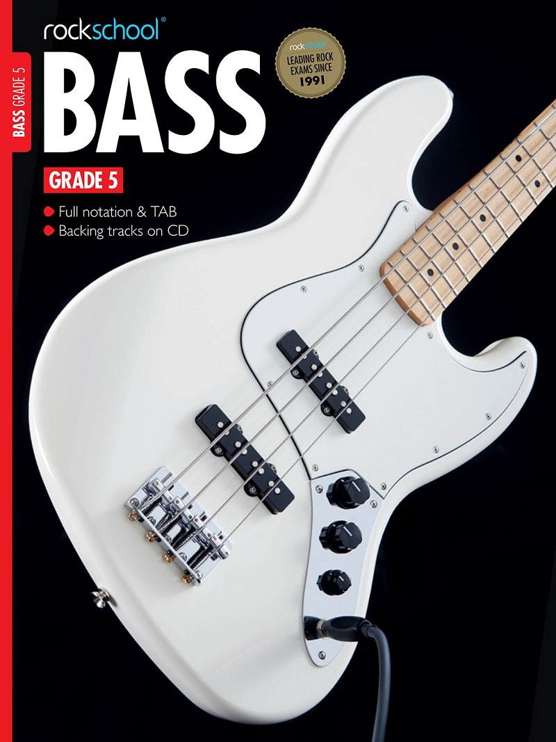 Rockschool Bass Grade 5 2012-2018 電貝斯檢定書 RSK051215｜MusicShop_0