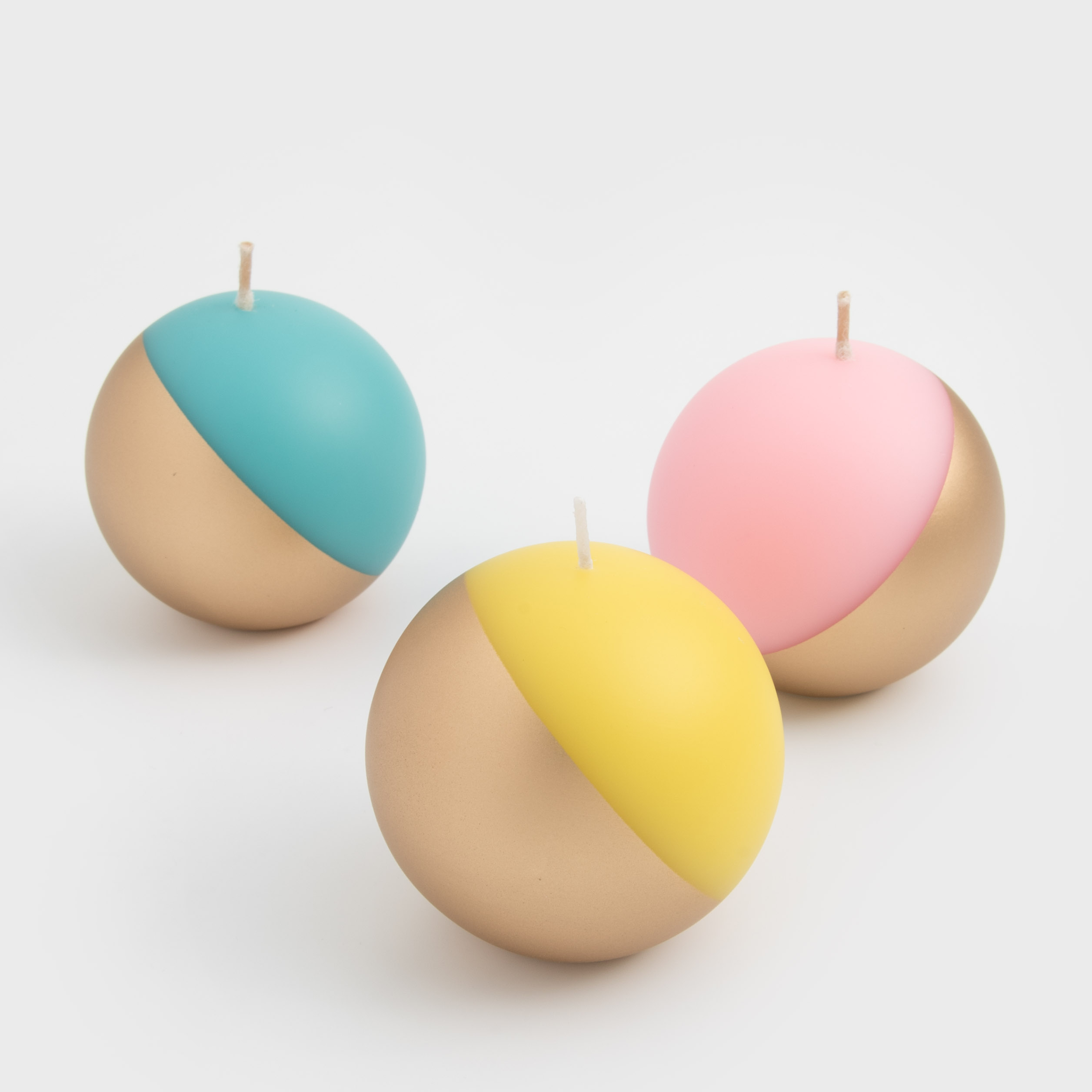 Romance 7cm Ball Candle | Blue_3
