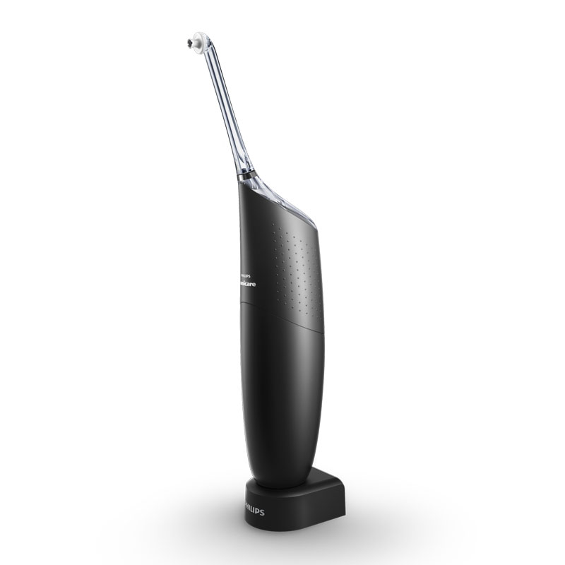 ★加價購特惠★Airfloss Ultra 高效空氣動能牙線機-凝酷黑(HX8401/03)_0
