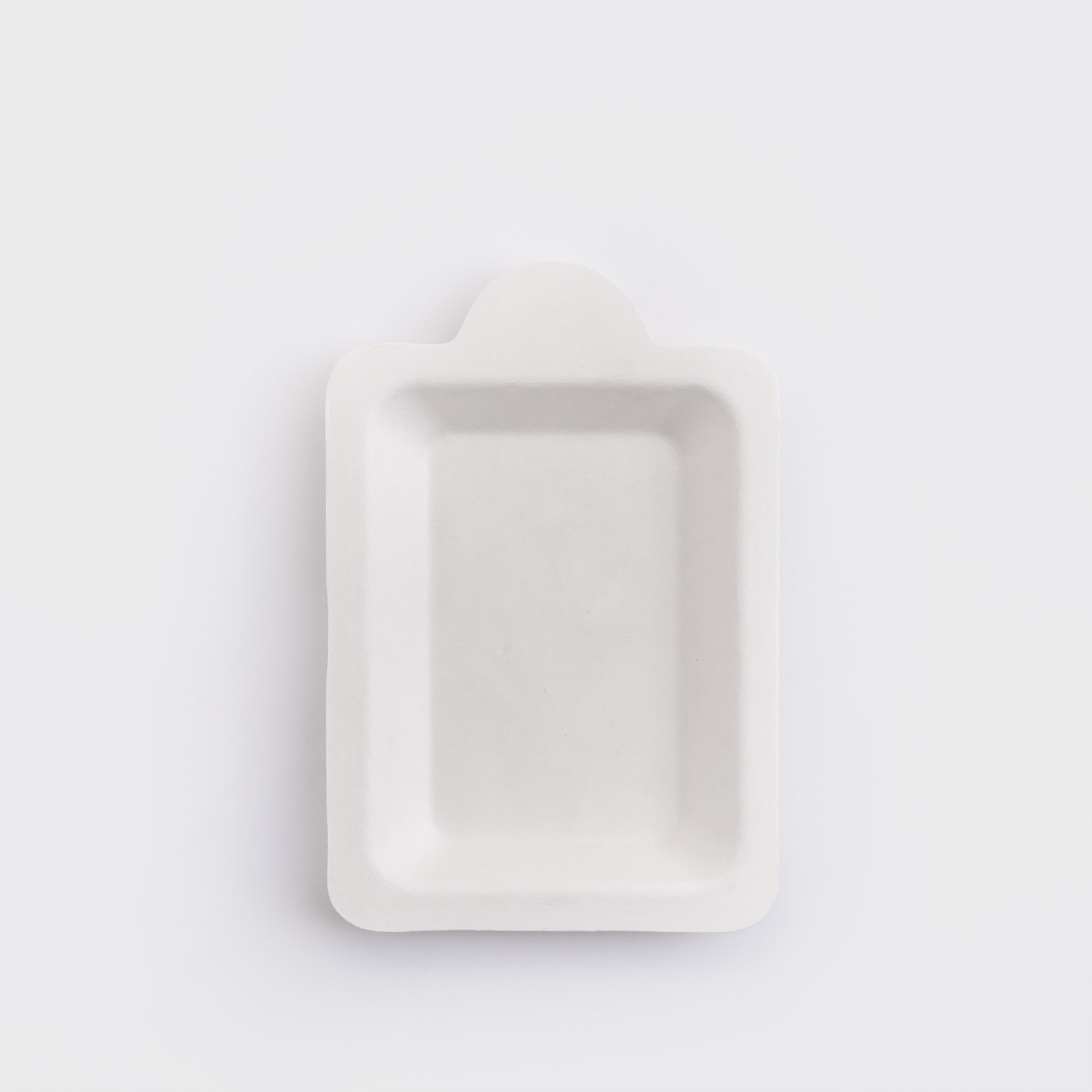 Pure 10.5cm Paper Rectangle Plate | 8-piece Set_0