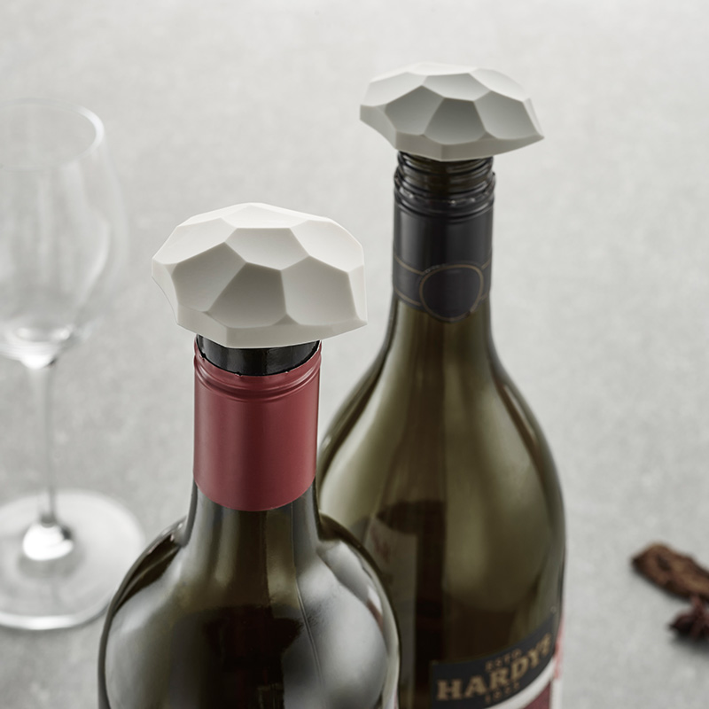 CREADYS 6cm Silicon Bottle Cap | Gray_1