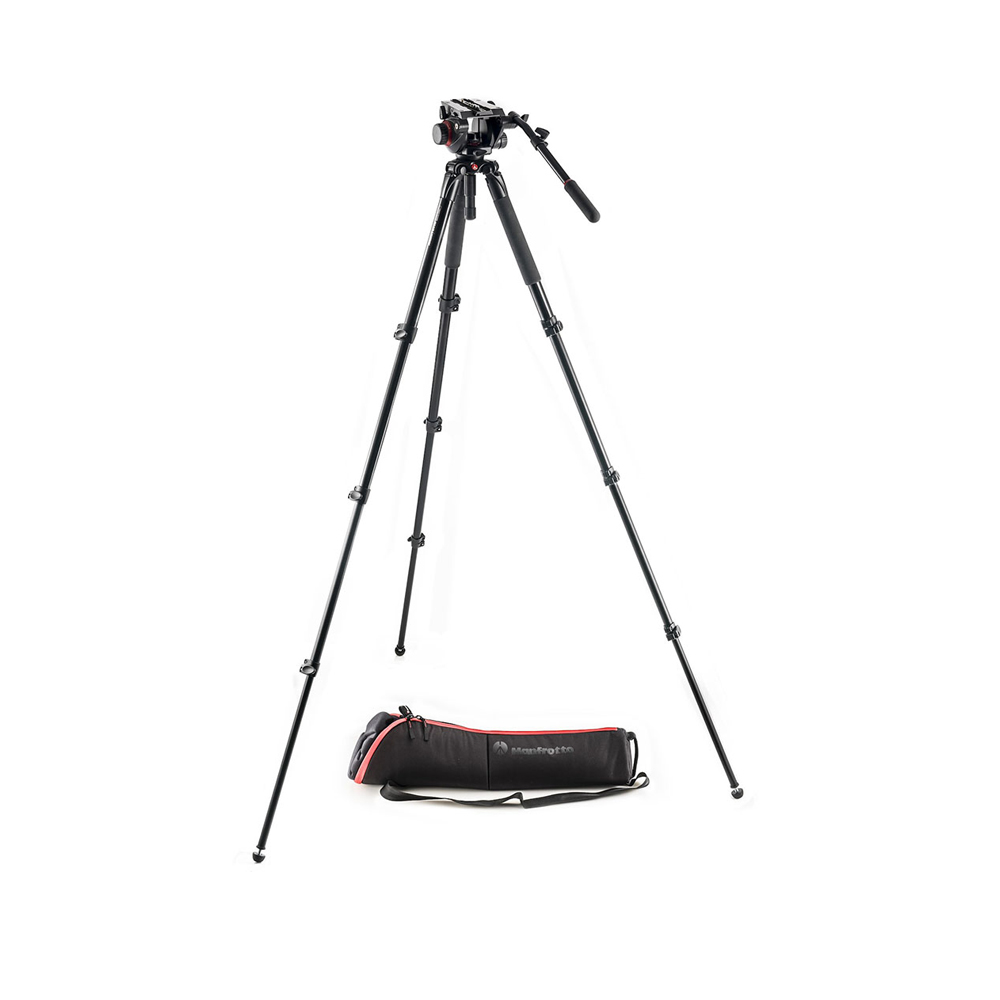 【Manfrotto】曼富圖 專業鎂鋁合金 錄影腳架套組 MVK504AQ 公司貨_1