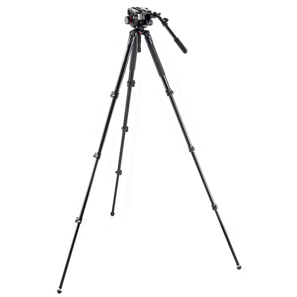 【Manfrotto】曼富圖 專業鎂鋁合金 錄影腳架套組 MVK504AQ 公司貨_2