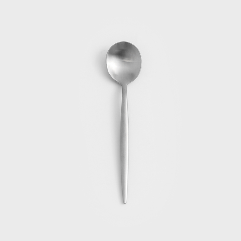 葡式 設計風潮 13cm 不銹鋼小匙│閃銀│單品_0