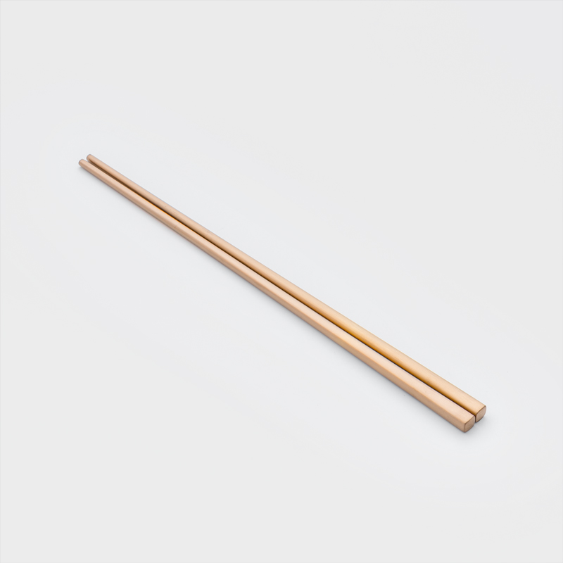 葡式 設計風潮 23.5cm 不銹鋼筷│古銅玫金│單品_1