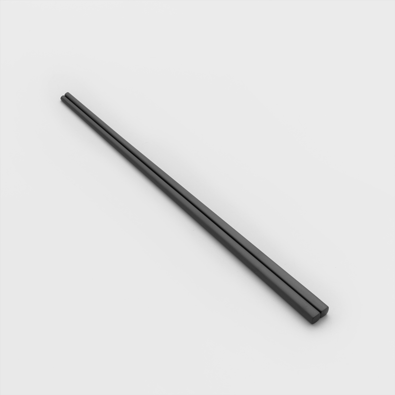 葡式 設計風潮 23.5cm 不銹鋼筷│霧黑│單品_1