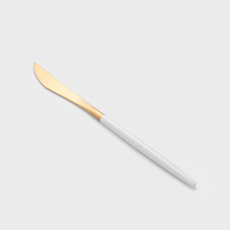 葡式 設計風潮 22.4cm 不銹鋼主餐刀│白金│單品_1