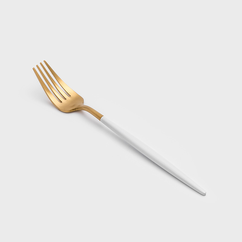 葡式 設計風潮 22.4cm 不銹鋼主餐叉│白金│單品_1