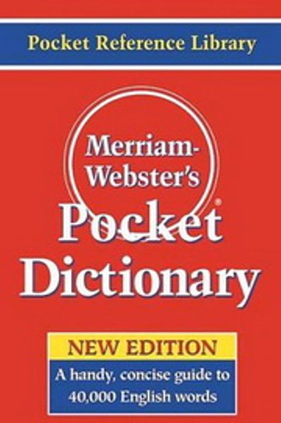 Merriam-webster’s Pocket Dictionary | 拾書所