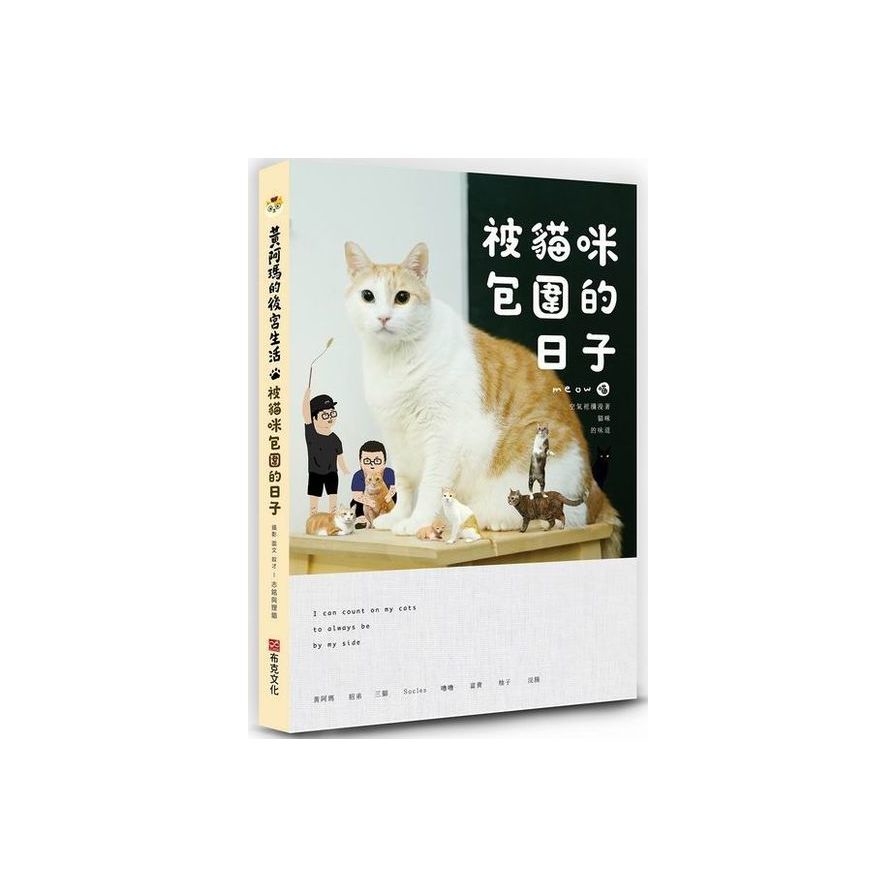 黃阿瑪的後宮生活：被貓咪包圍的日子 | 拾書所