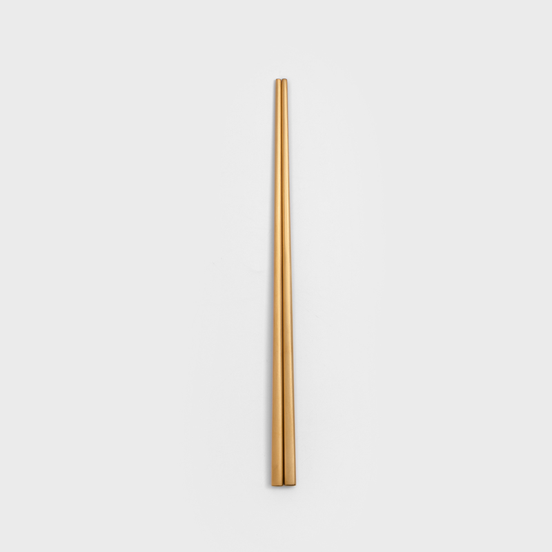 葡式 設計風潮 23.5cm 不銹鋼筷│霧金│單品_0