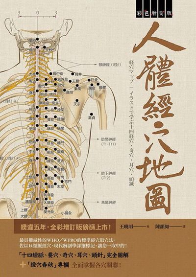 人體經穴地圖(彩色增訂版) | 拾書所