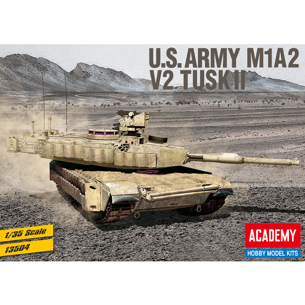 TA13504 1/35 U.S. Army M1A2 V2 TUSK II_0