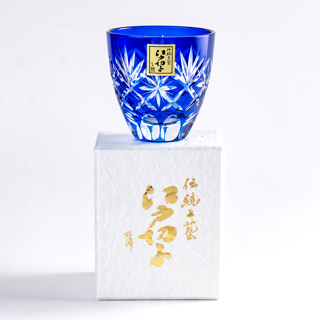 【任2件95折】現貨 收藏款｜田島硝子 星紋小酒杯 江戸切子 玻璃杯 琉璃色 傳統工藝 日本原裝 最佳禮物 伴手禮推薦 TG98-203-1B 熱賣中!_6