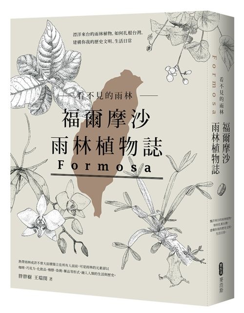 看不見的雨林-福爾摩沙雨林植物誌：漂洋來台的雨林植物，如何扎根台灣，建構你我的歷史文明、生活日常 | 拾書所