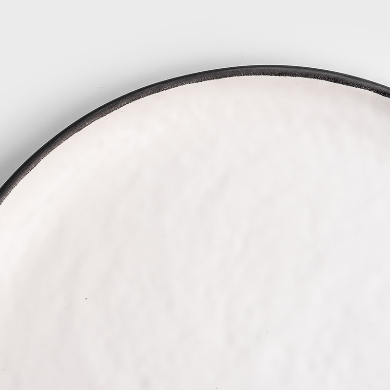 PLAIN 20.5cm Ceramic Plate | White_2
