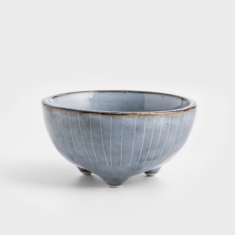 日式 青玄手作 11.3cm 陶瓷圓碗｜單品_0