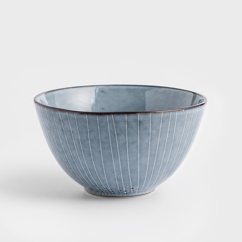 日式 青玄手作 15cm 陶瓷圓碗｜單品_0