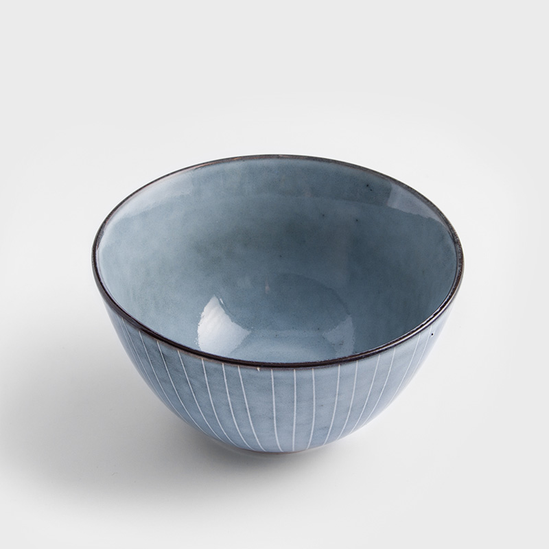 日式 青玄手作 15cm 陶瓷圓碗｜單品_1
