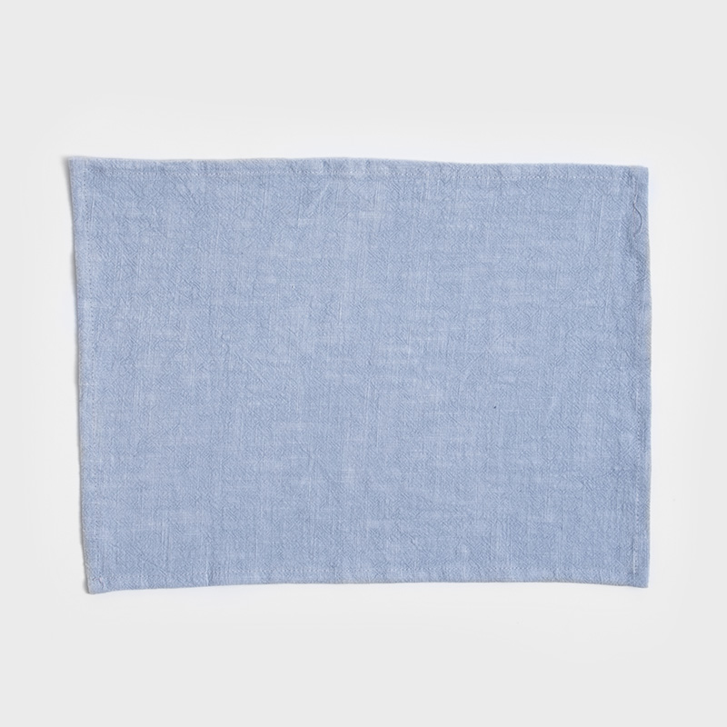 日式 簡約樸實 28*41cm 餐桌布│淺藍│單品_2
