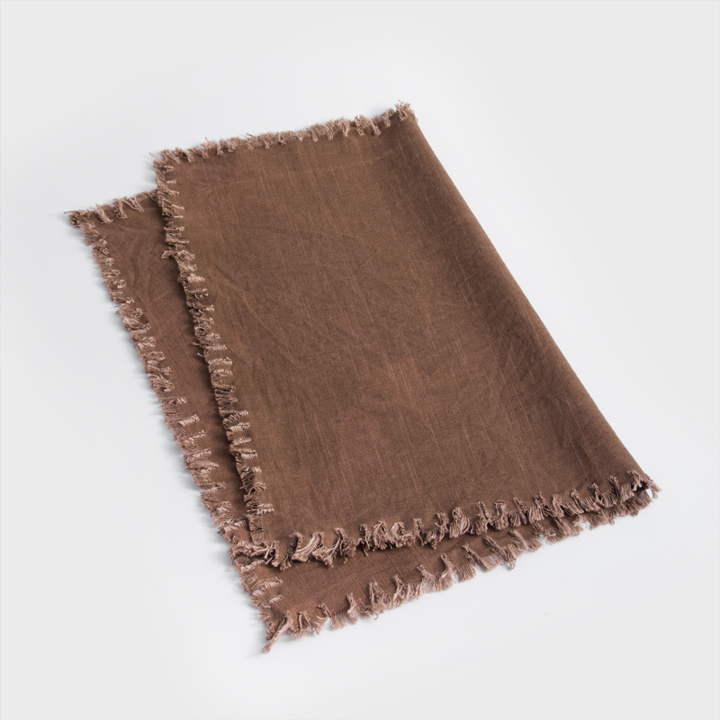 日式 簡約樸實 60*45cm 餐桌布│咖啡│單品_2